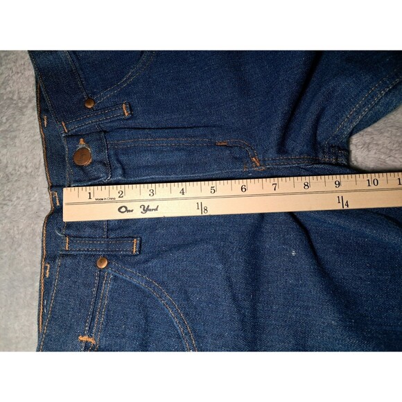 Vintage Wrangler Student Straight Leg Jeans 26x32 Deadstock NWT 70s Made in USA - Picture 8 of 12